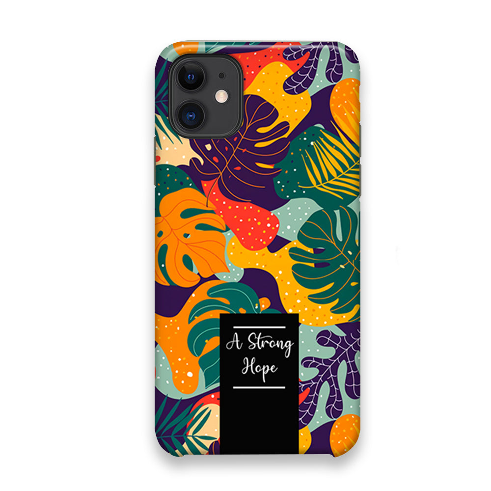 Tropical Colour Bright Combination iPhone 11 Case