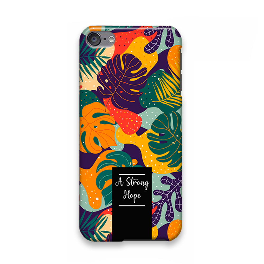 Tropical Colour Bright Combination iPod Touch 6 Case