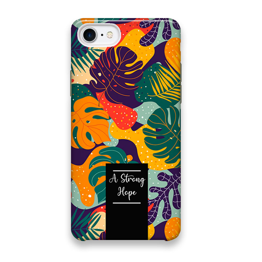 Tropical Colour Bright Combination iPhone 8 Case