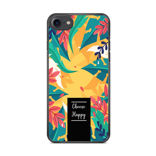 Tropical Colour Flower Shade iPhone 8 Case