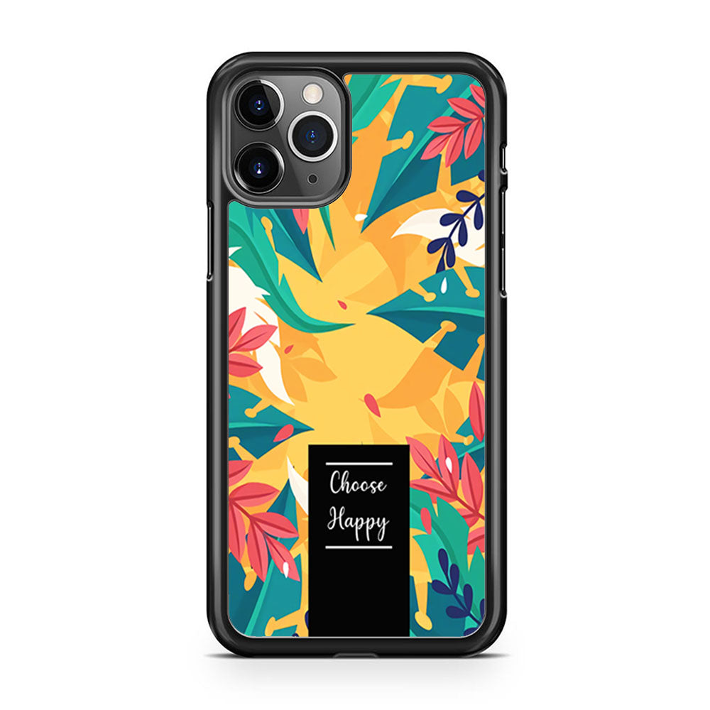 Tropical Colour Flower Shade iPhone 11 Pro Max Case