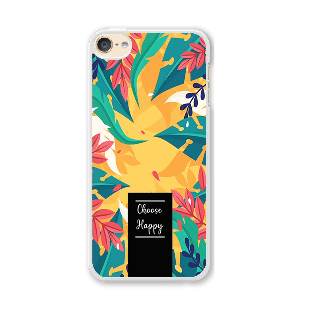 Tropical Colour Flower Shade iPod Touch 6 Case