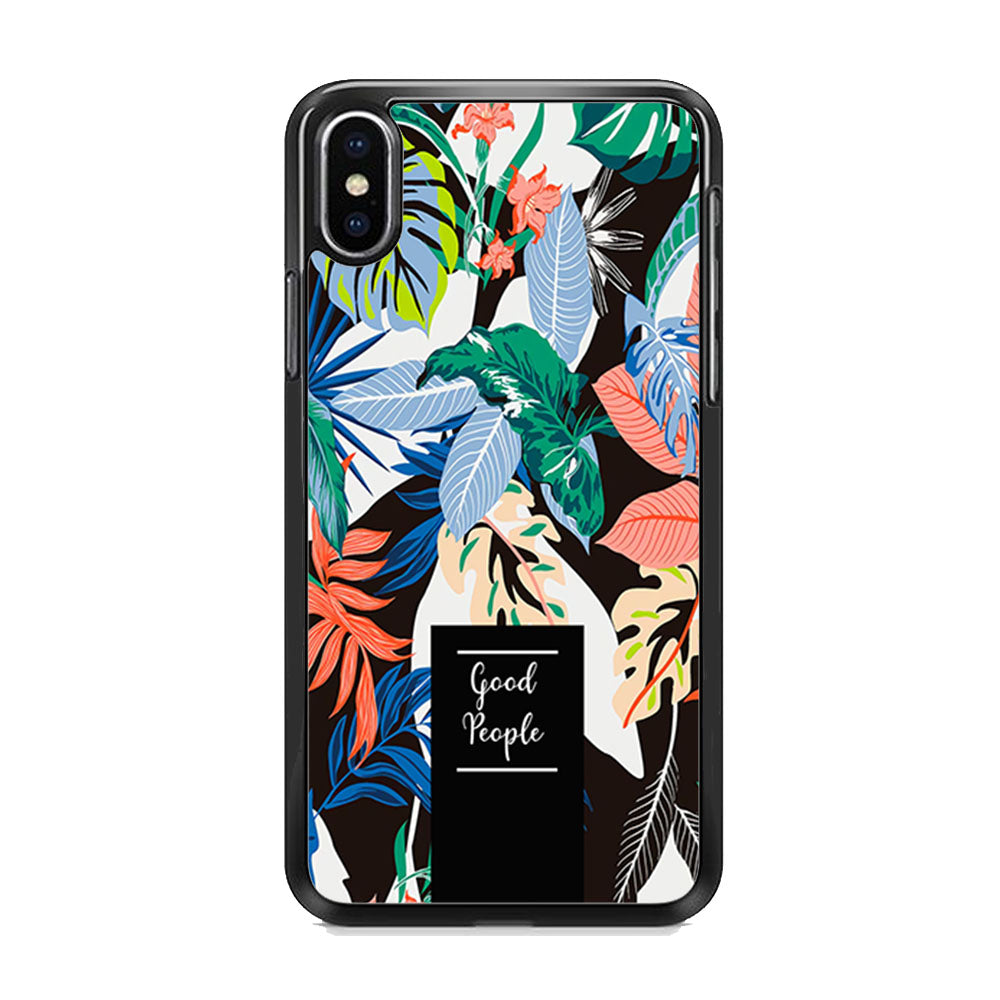 Tropical Colour Sweet Atmosphere iPhone X Case