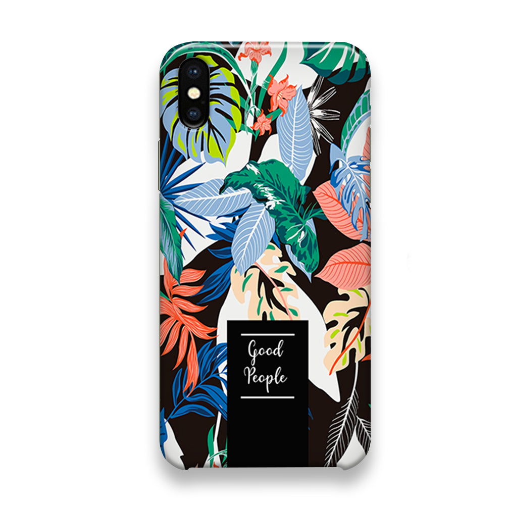 Tropical Colour Sweet Atmosphere iPhone X Case