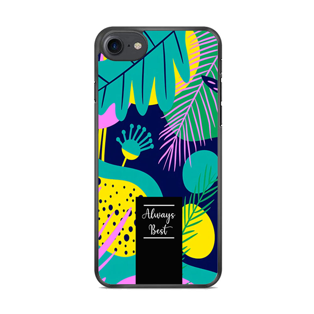 Tropical Colour The Blue World iPhone 8 Case