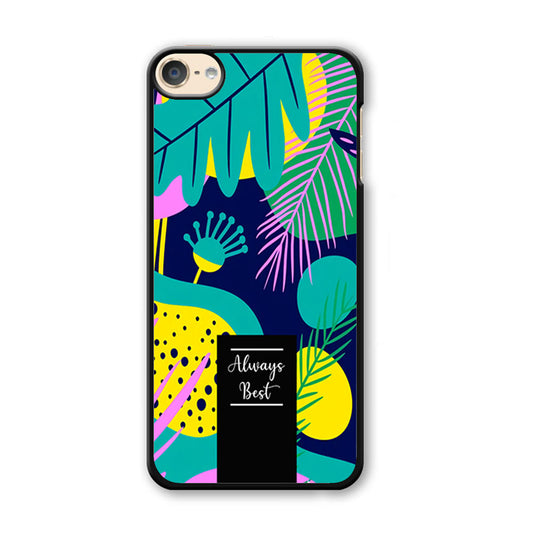 Tropical Colour The Blue World iPod Touch 6 Case