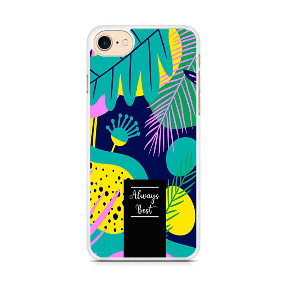 Tropical Colour The Blue World iPhone 8 Case