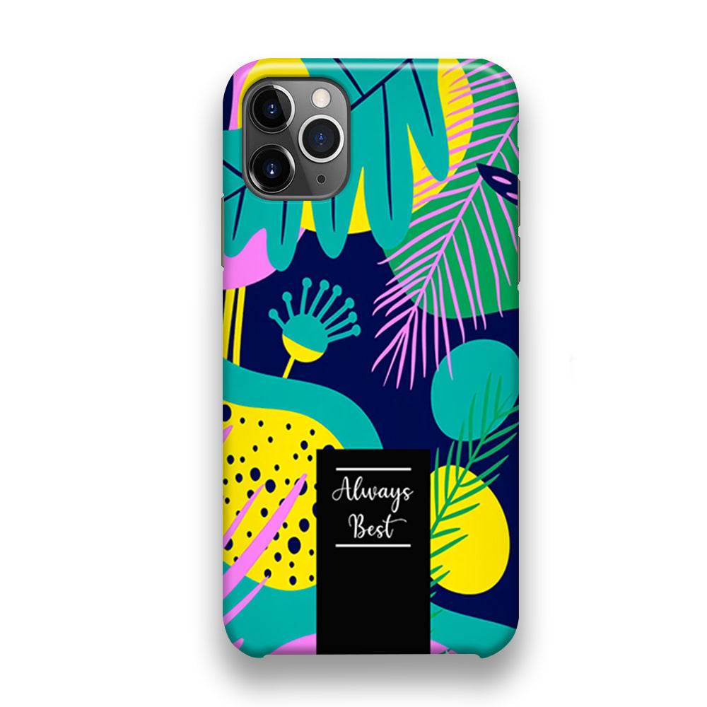 Tropical Colour The Blue World iPhone 11 Pro Max Case