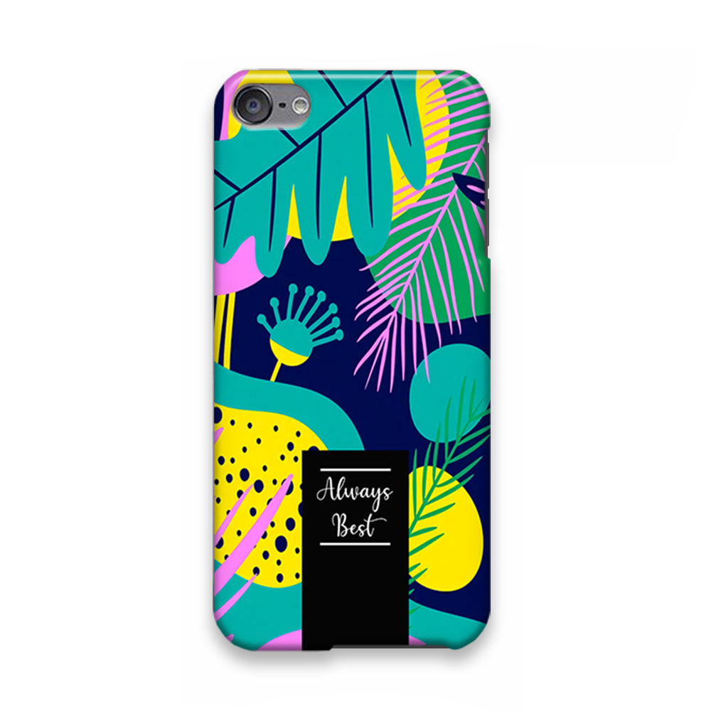 Tropical Colour The Blue World iPod Touch 6 Case