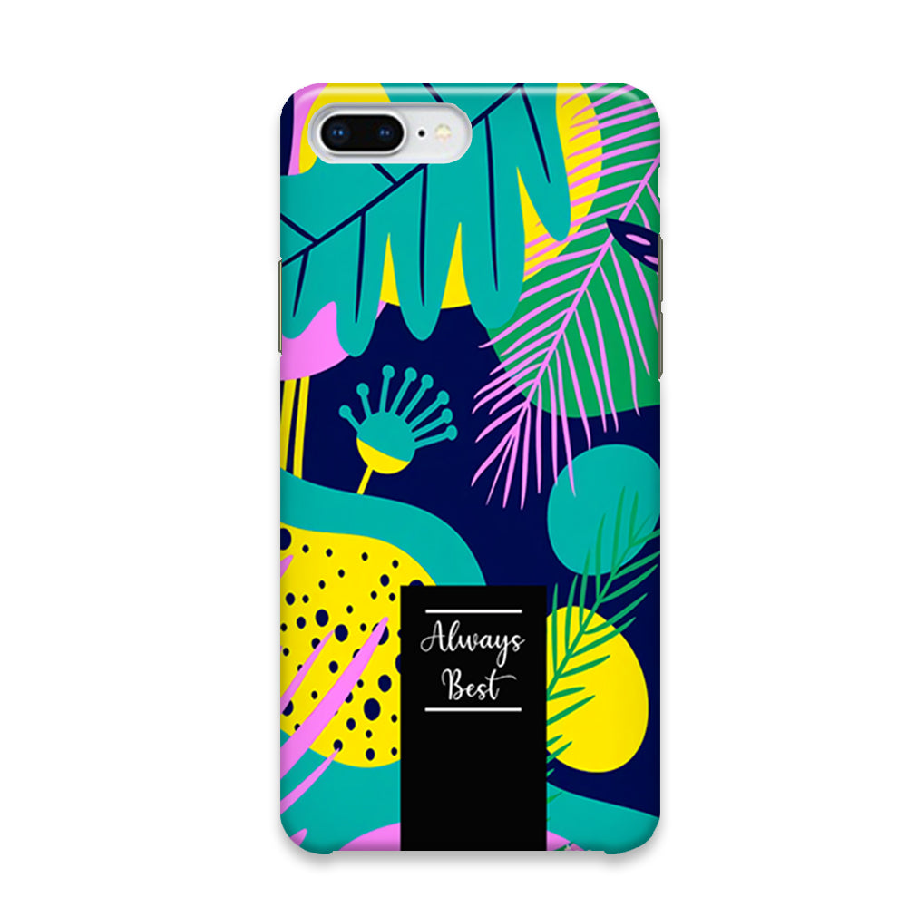 Tropical Colour The Blue World iPhone 7 Plus Case