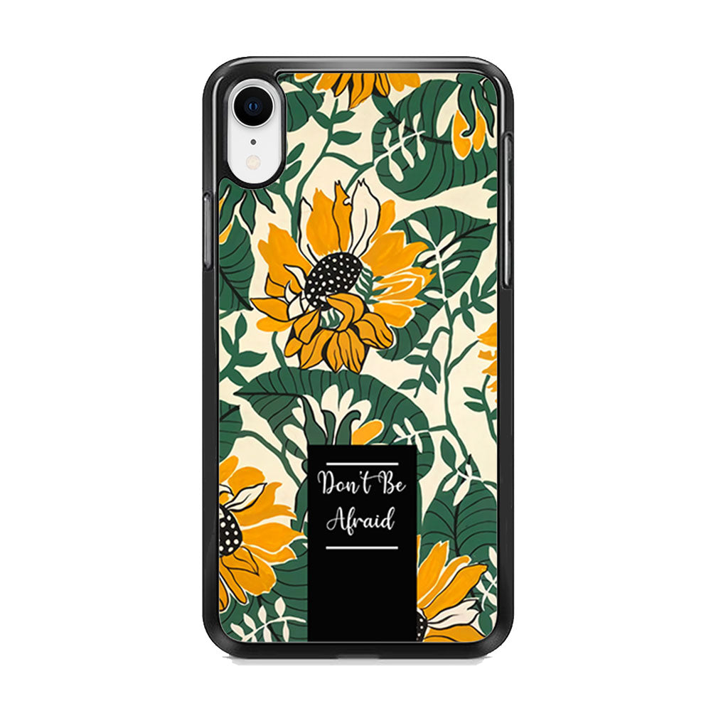 Tropical Colour Yellow Crown iPhone XR Case