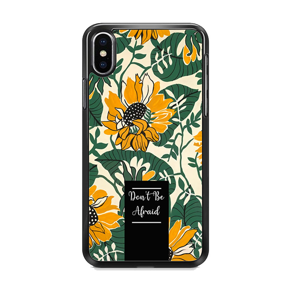 Tropical Colour Yellow Crown iPhone Xs Max Case