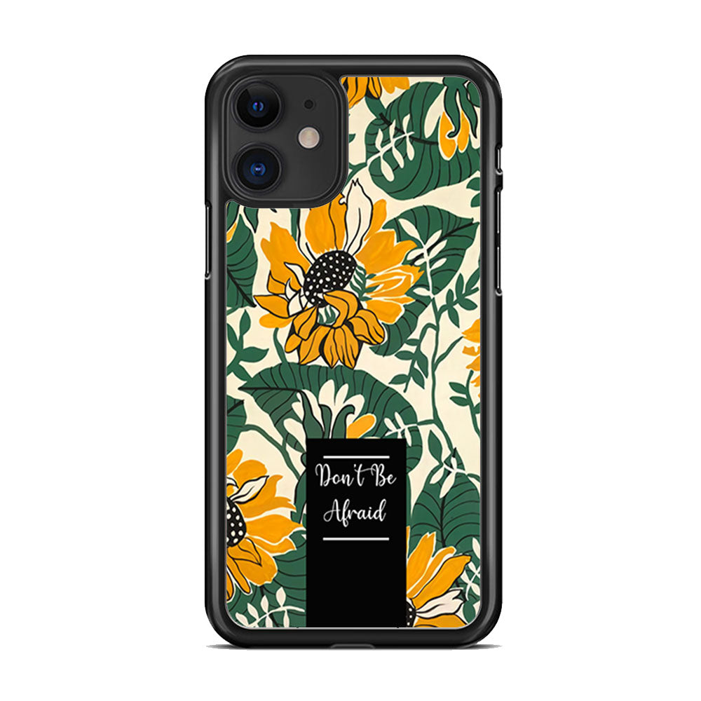 Tropical Colour Yellow Crown iPhone 11 Case