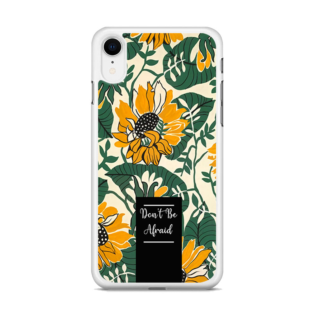 Tropical Colour Yellow Crown iPhone XR Case