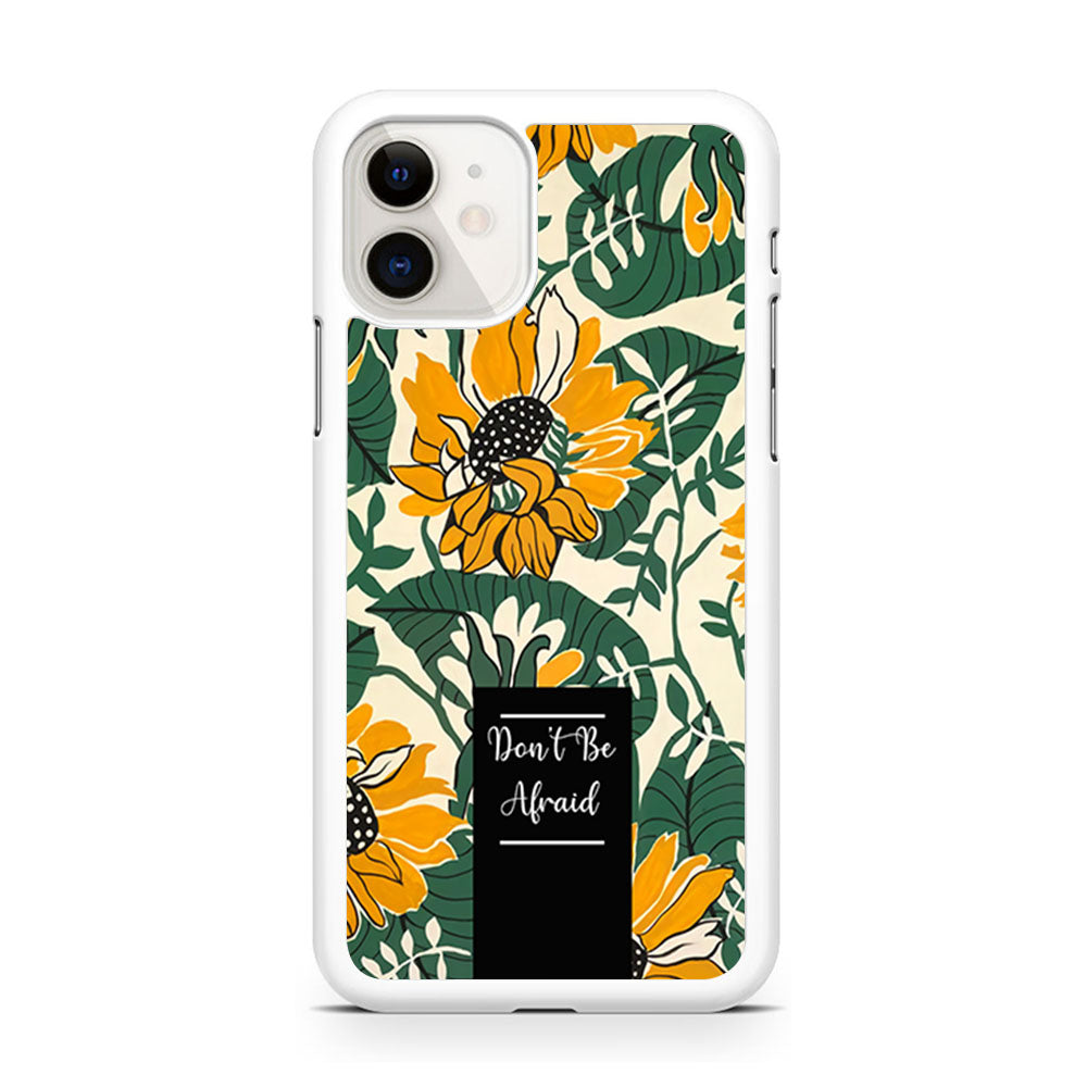 Tropical Colour Yellow Crown iPhone 11 Case