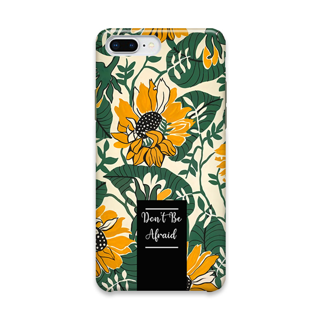 Tropical Colour Yellow Crown iPhone 8 Plus Case