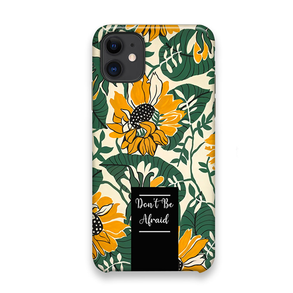 Tropical Colour Yellow Crown iPhone 11 Case