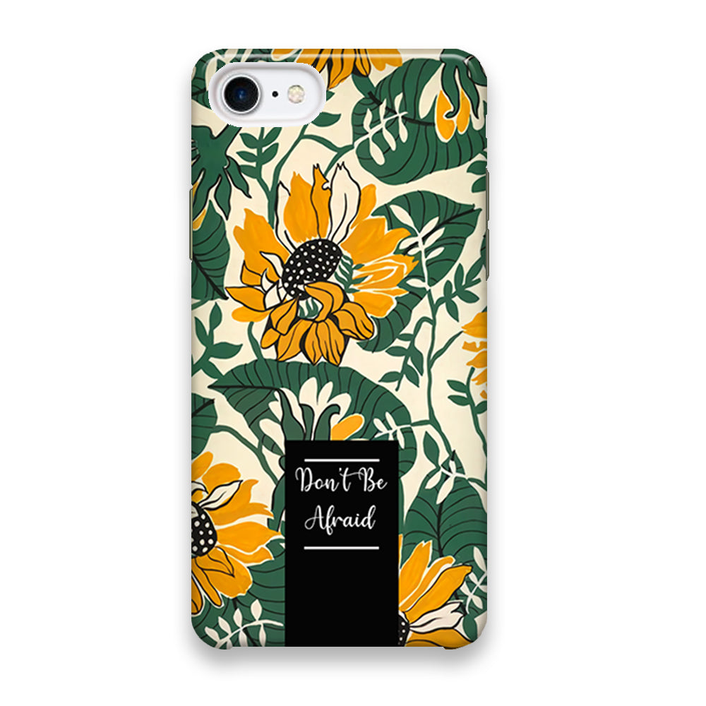 Tropical Colour Yellow Crown iPhone 7 Case